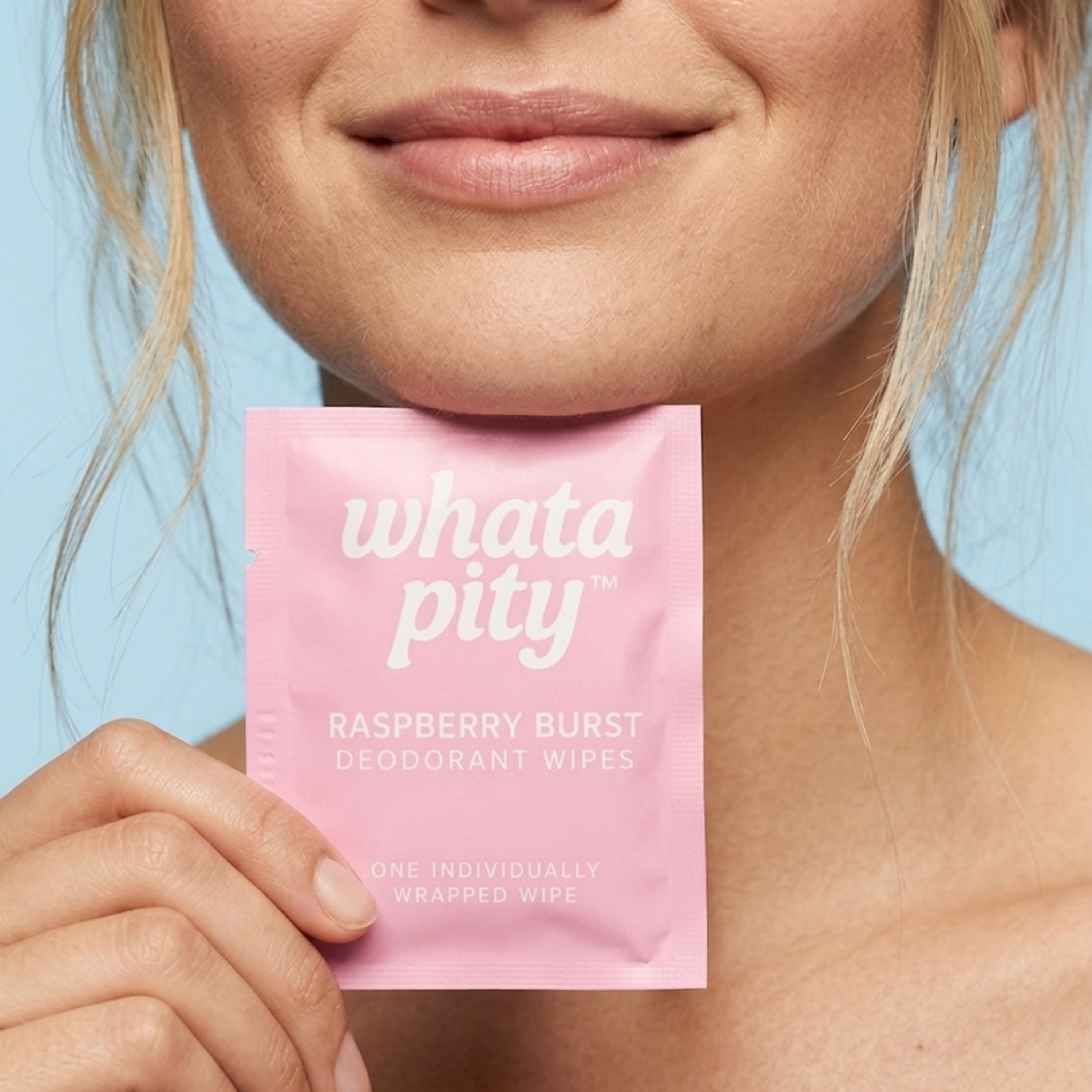 Raspberry Deodorant Wipes
