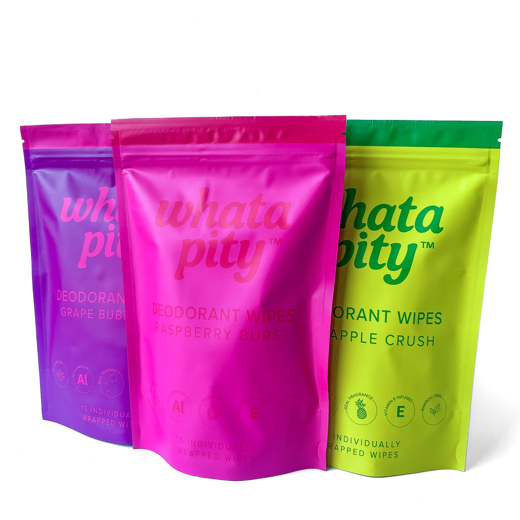 Individually Wrapped Deodorant Wipes