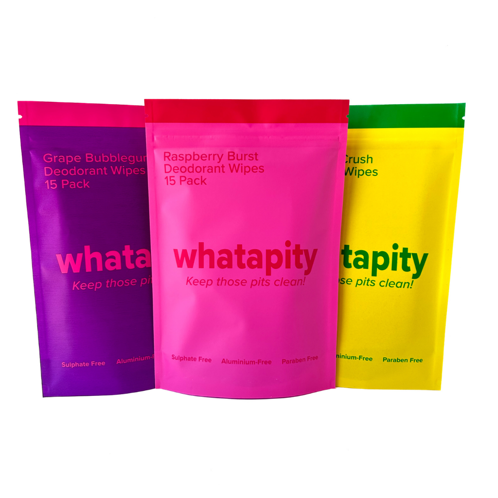 Original packaging - deodorant wipes